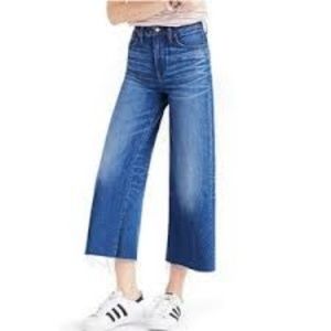 Wide-Leg Crop Jeans in Colvin Wash